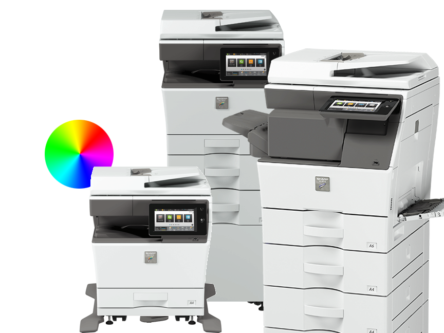 how to set up scan to email on sharp mx-c304w
